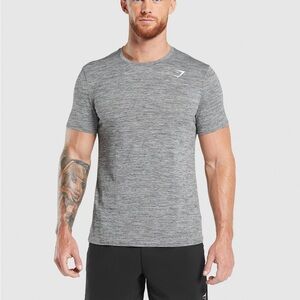 Gymshark Men's Grey Marled Training T-Shirt